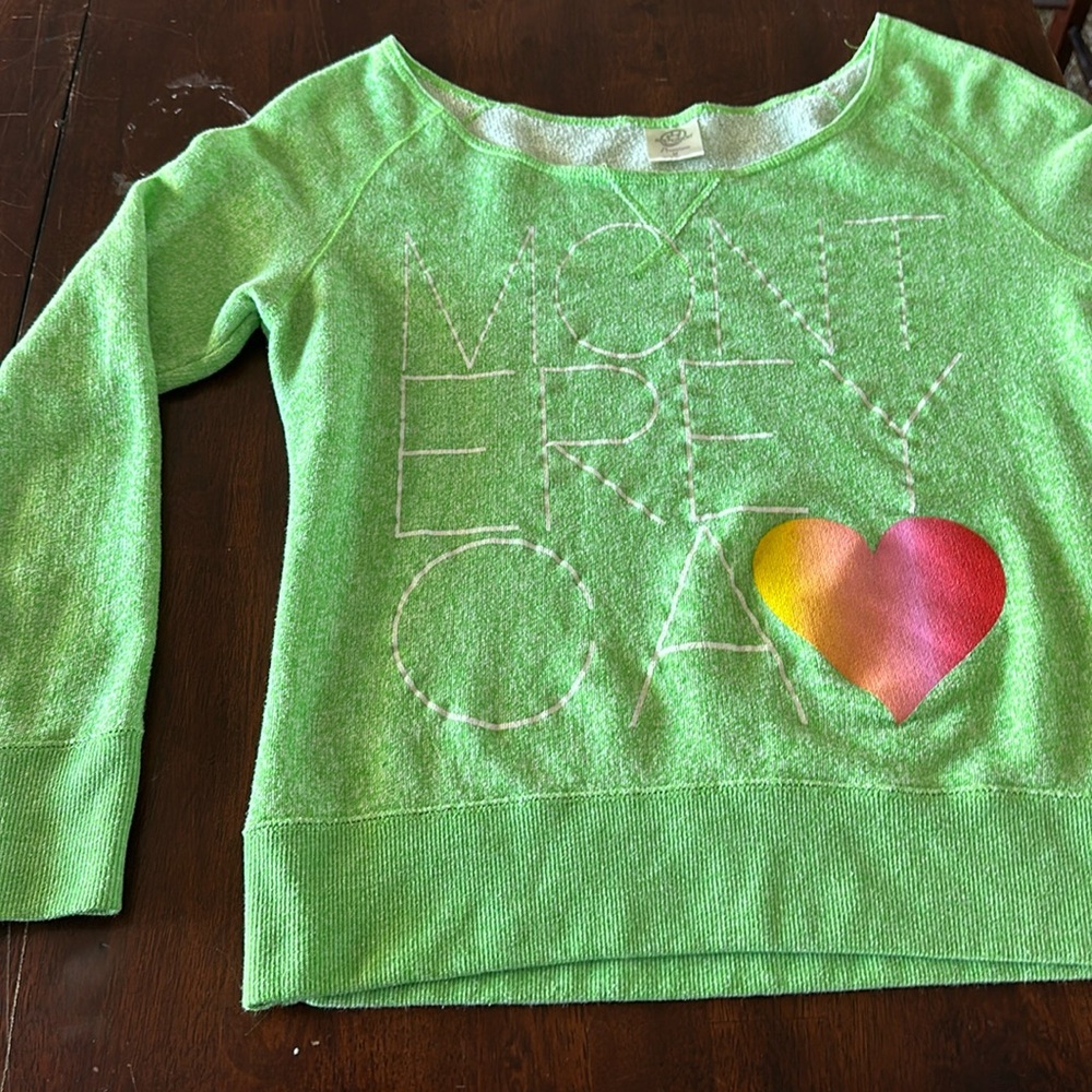 Boat neck Monterey CA light sweater
